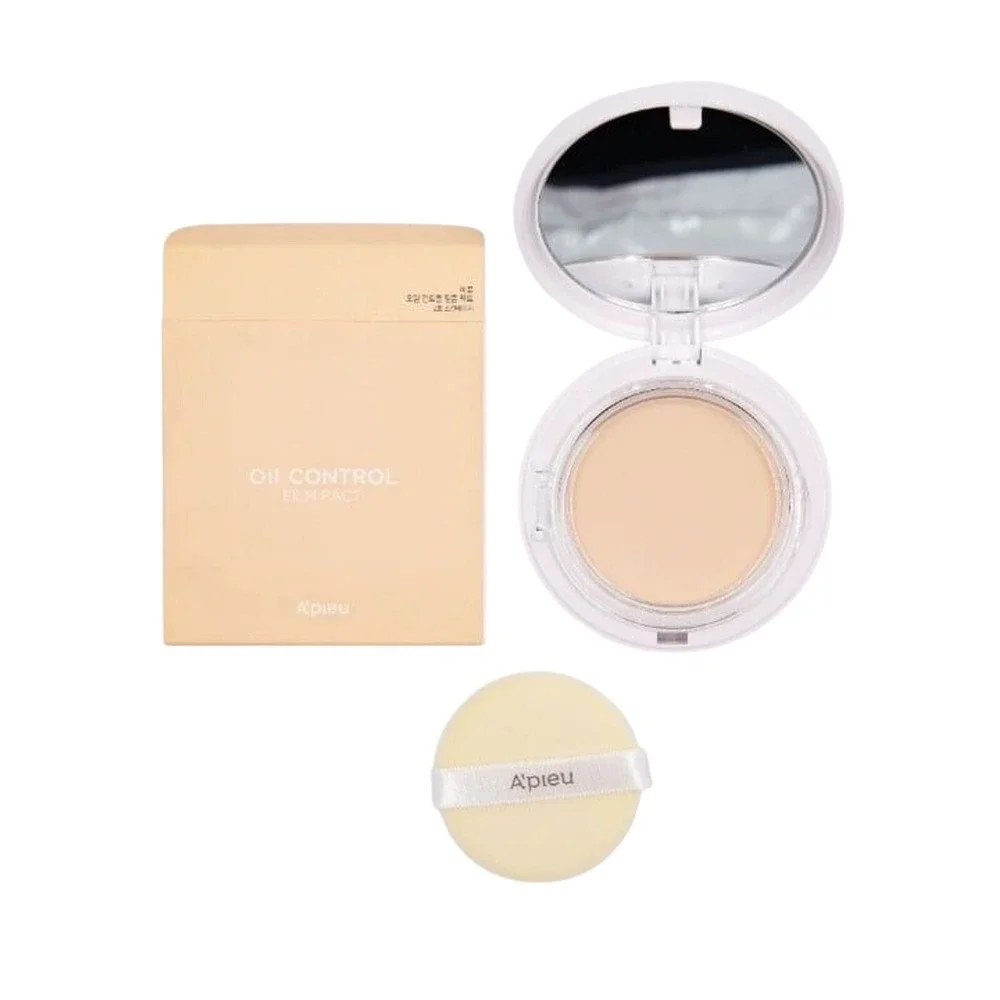 A'pieu Oil Control Film Pact - #02 Skin Beige‎ - 11.5 g